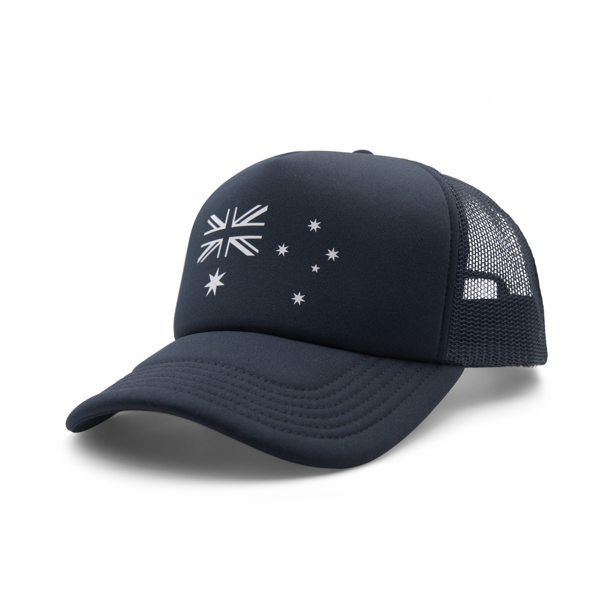 Patriot Caps Digger Australian Flag Trucker Cap – Navy