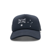 Patriot Caps Digger Australian Flag Trucker Cap – Navy – Front View