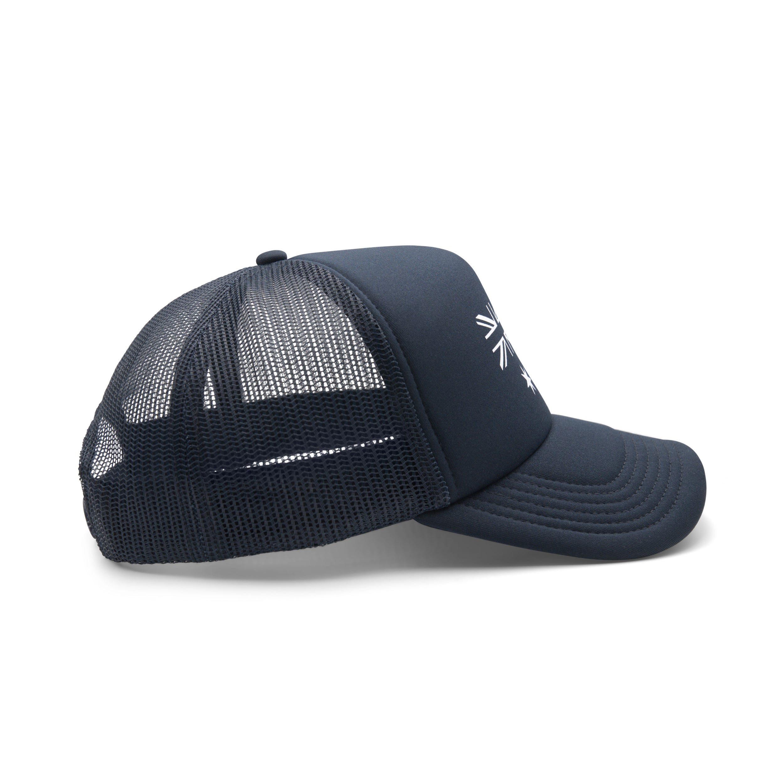 Patriot Caps Digger Australian Flag Trucker Cap – Navy – Side View