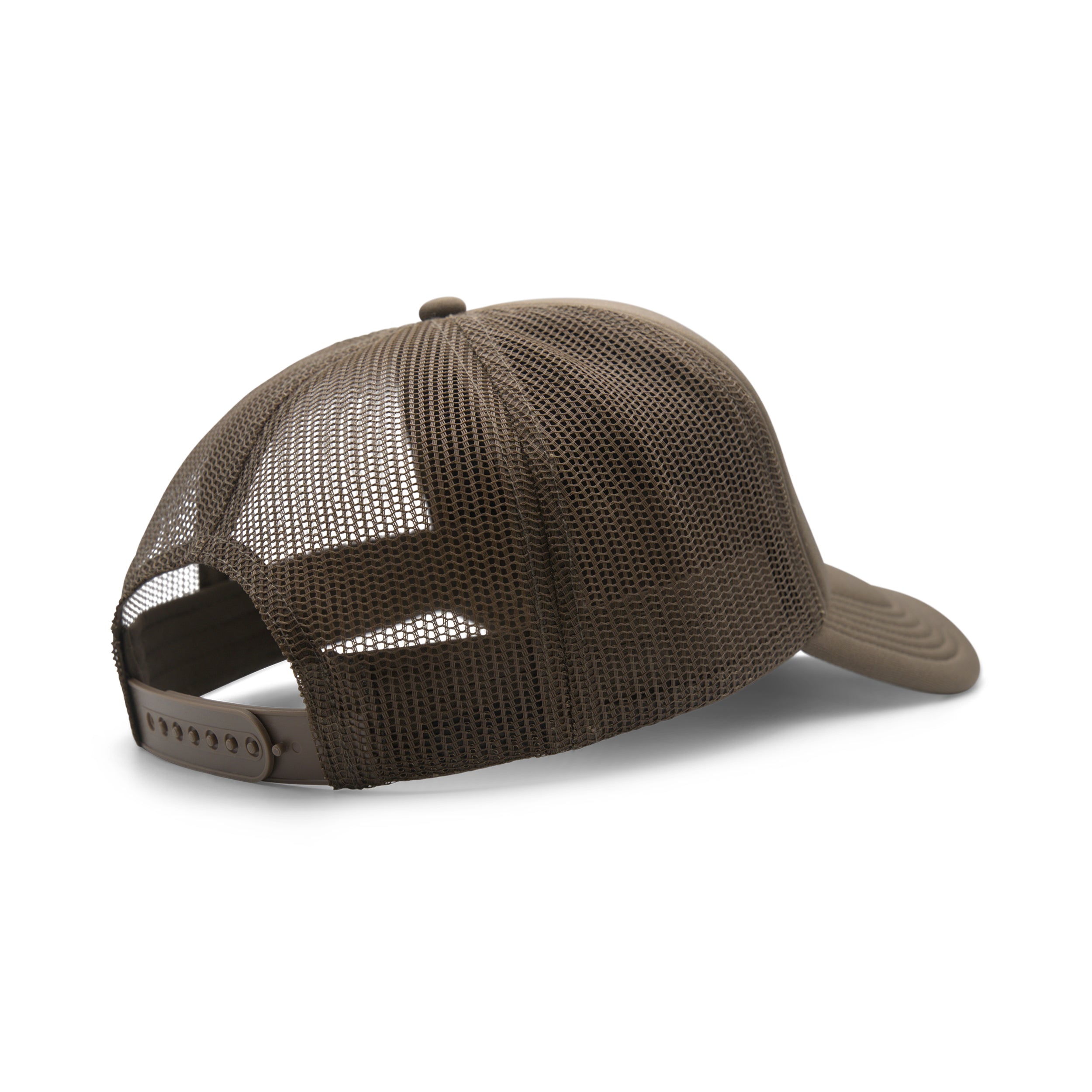 Patriot Caps Crux Southern Cross Trucker Cap – Walnut – Back View