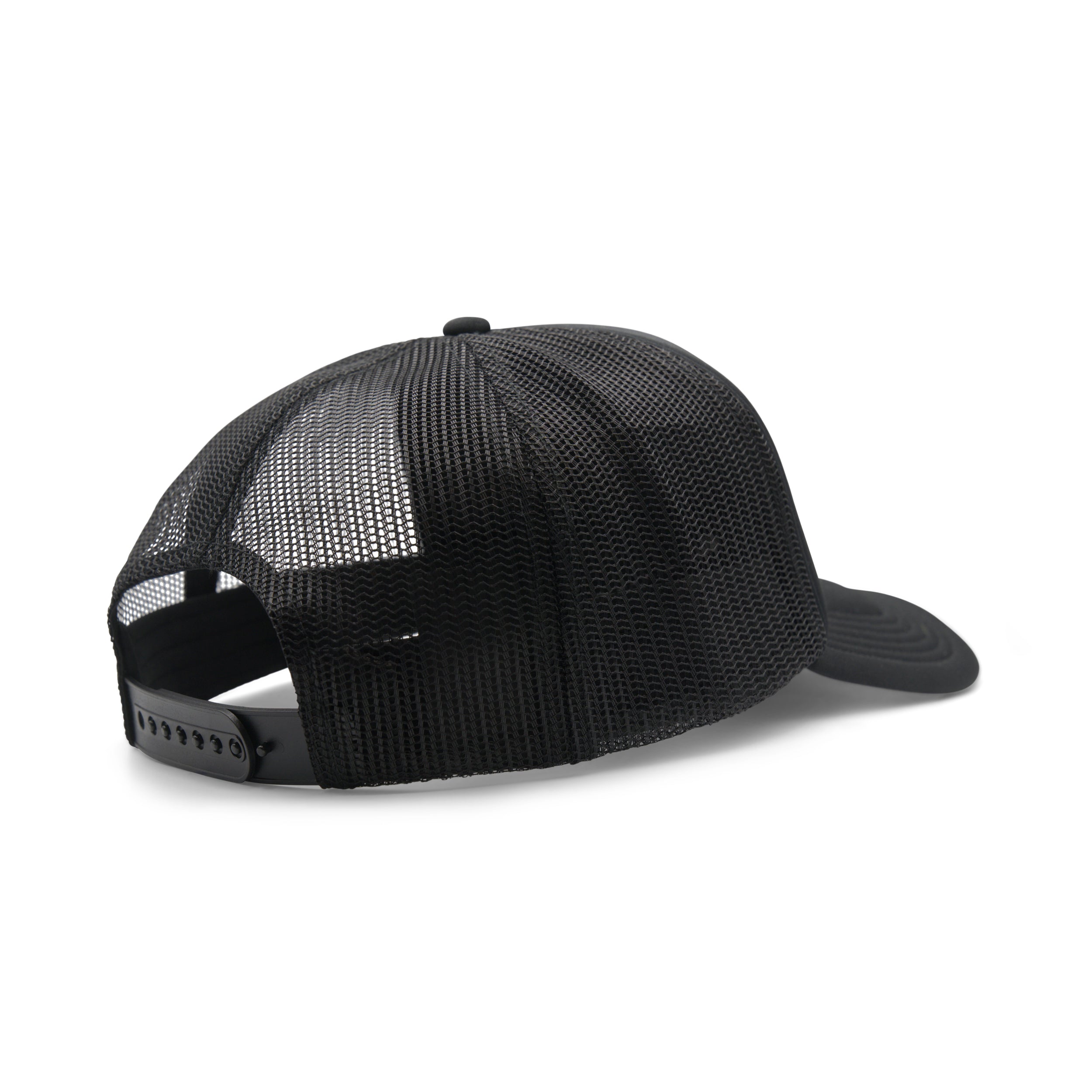 Patriot Caps Crux Southern Cross Trucker Cap – Black – Back View