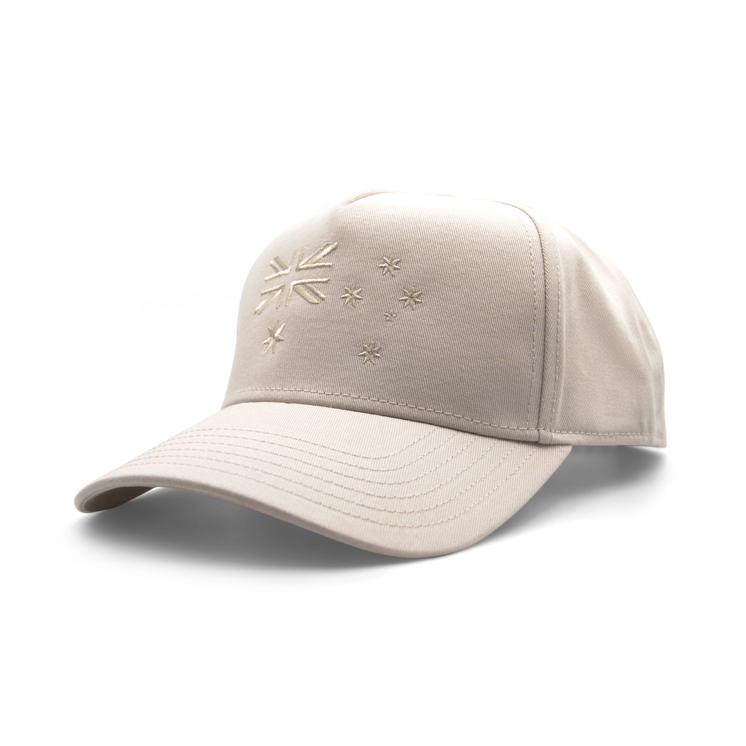 Patriot Caps Pioneer Australian Flag Baseball Cap – Bone