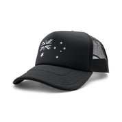 Patriot Caps Digger Australian Flag Trucker Cap – Black