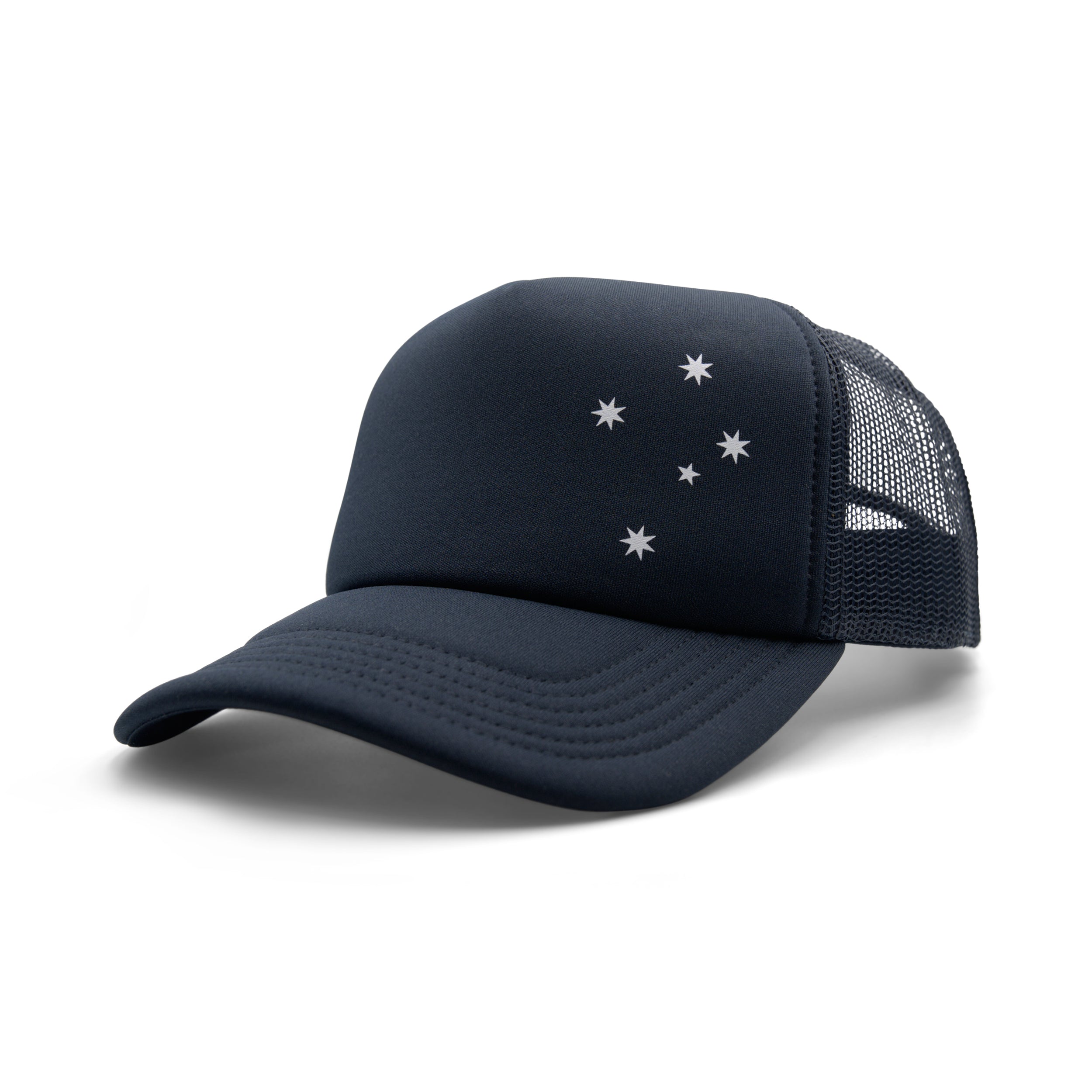 Patriot Caps Crux Southern Cross Trucker Cap – Navy