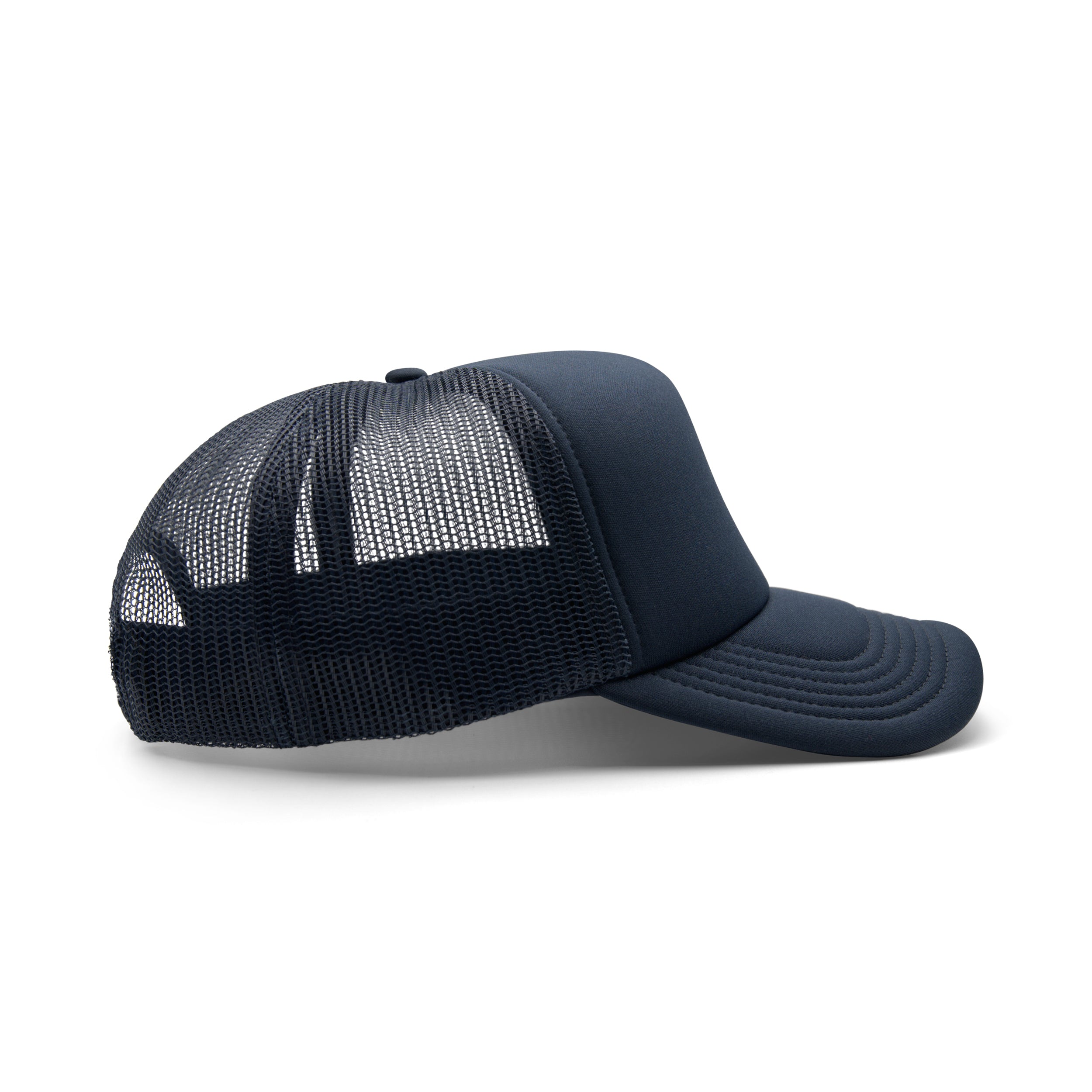 Patriot Caps Crux Southern Cross Trucker Cap – Navy – Side View