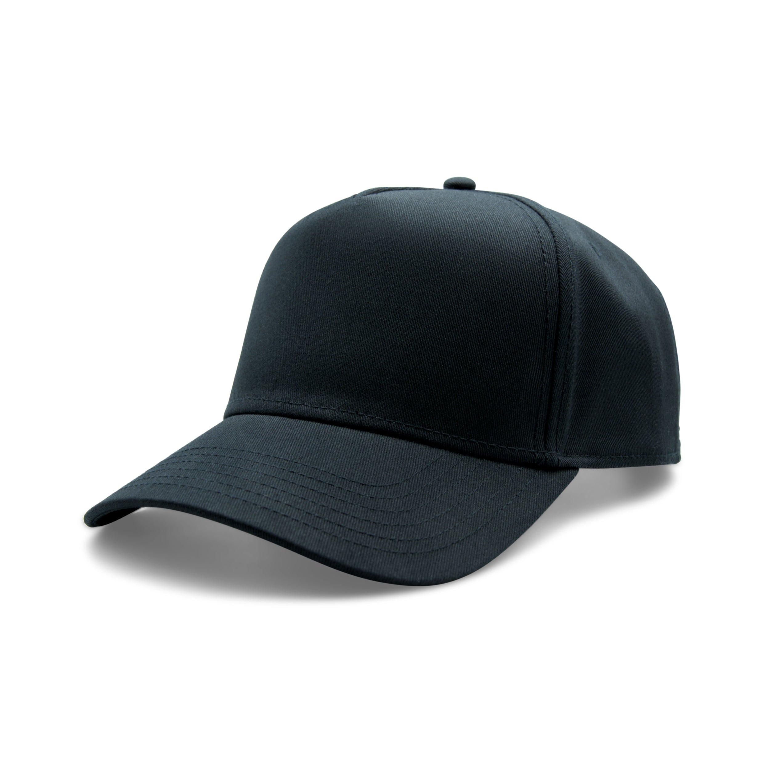 Patriot Caps Quiet Patriot Baseball Cap – Black – Angled View